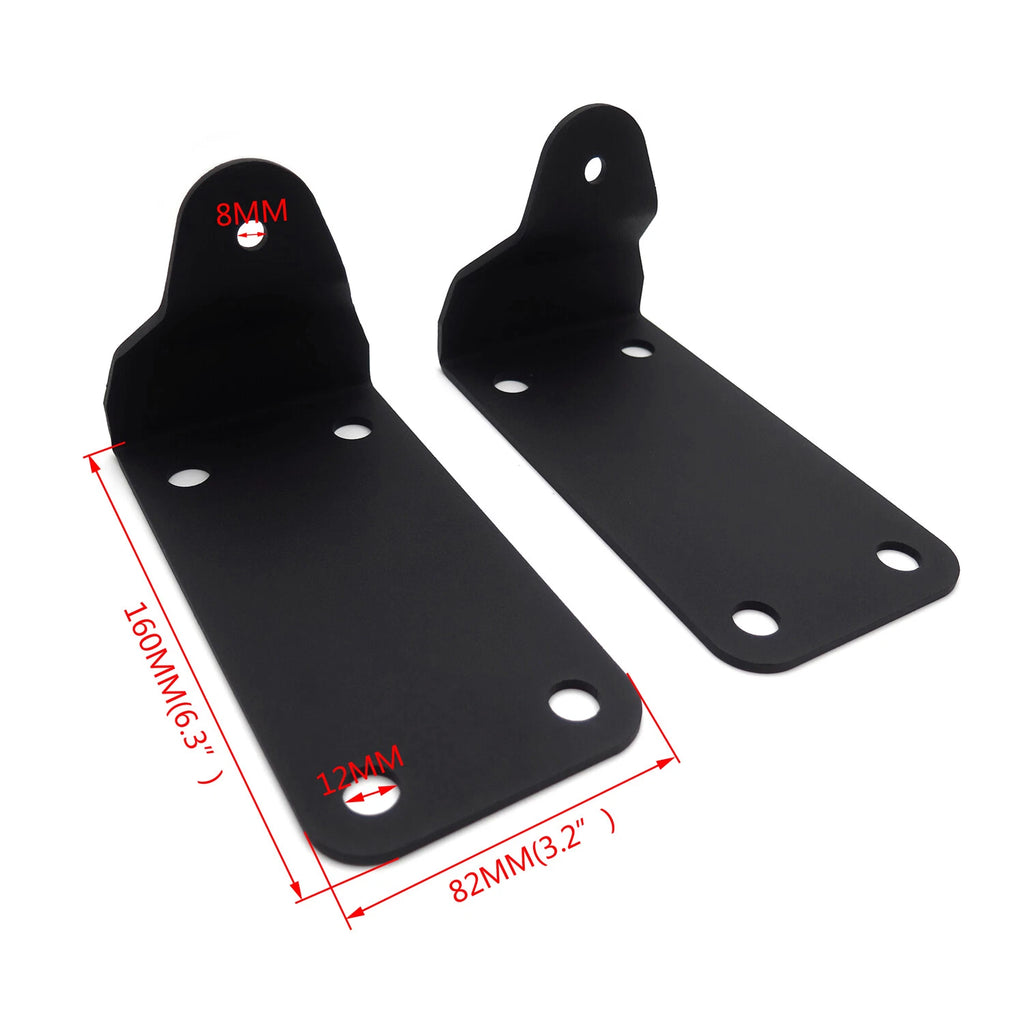 Front Lower Hidden Bumper Mounting Brackets for