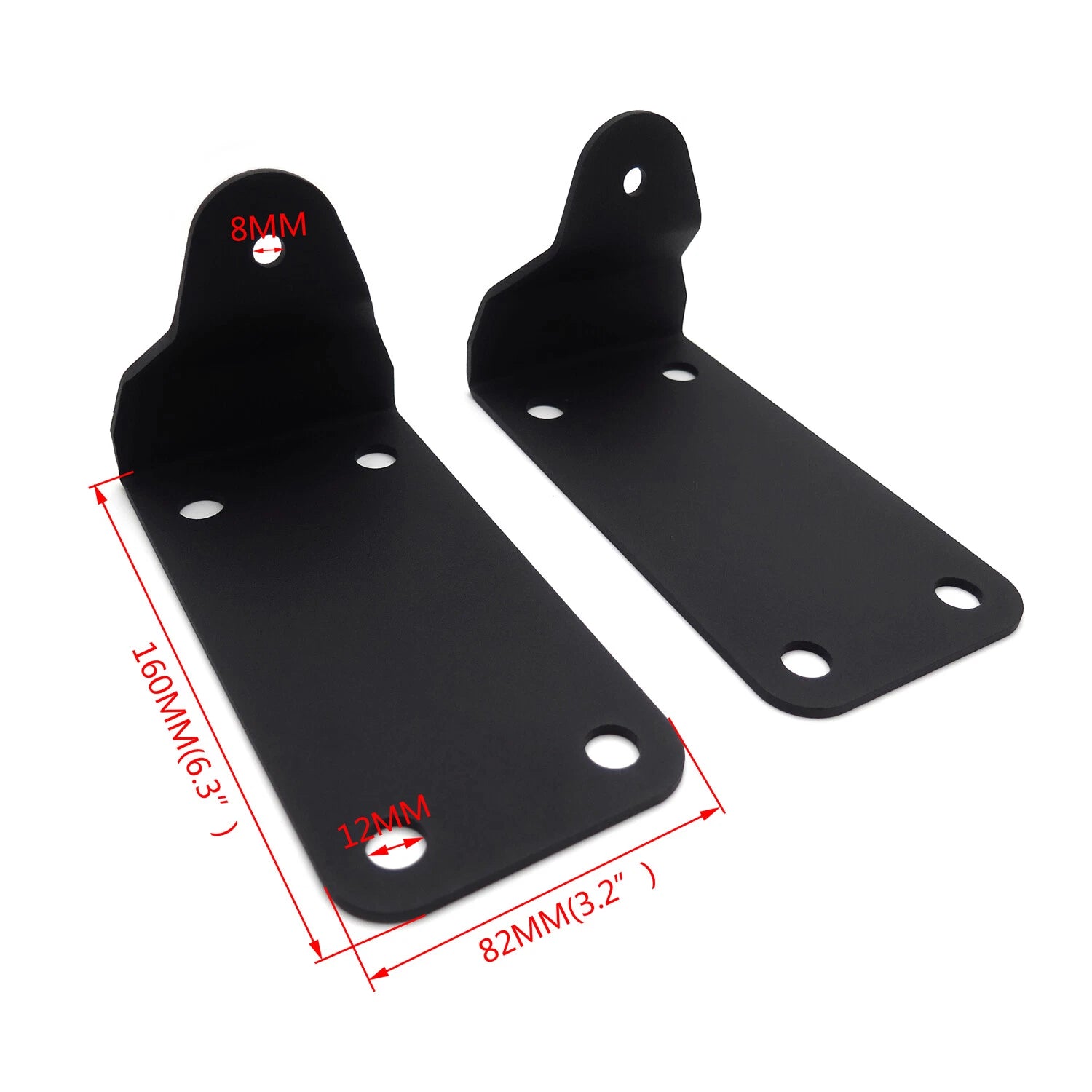 Front Lower Hidden Bumper Mounting Brackets for