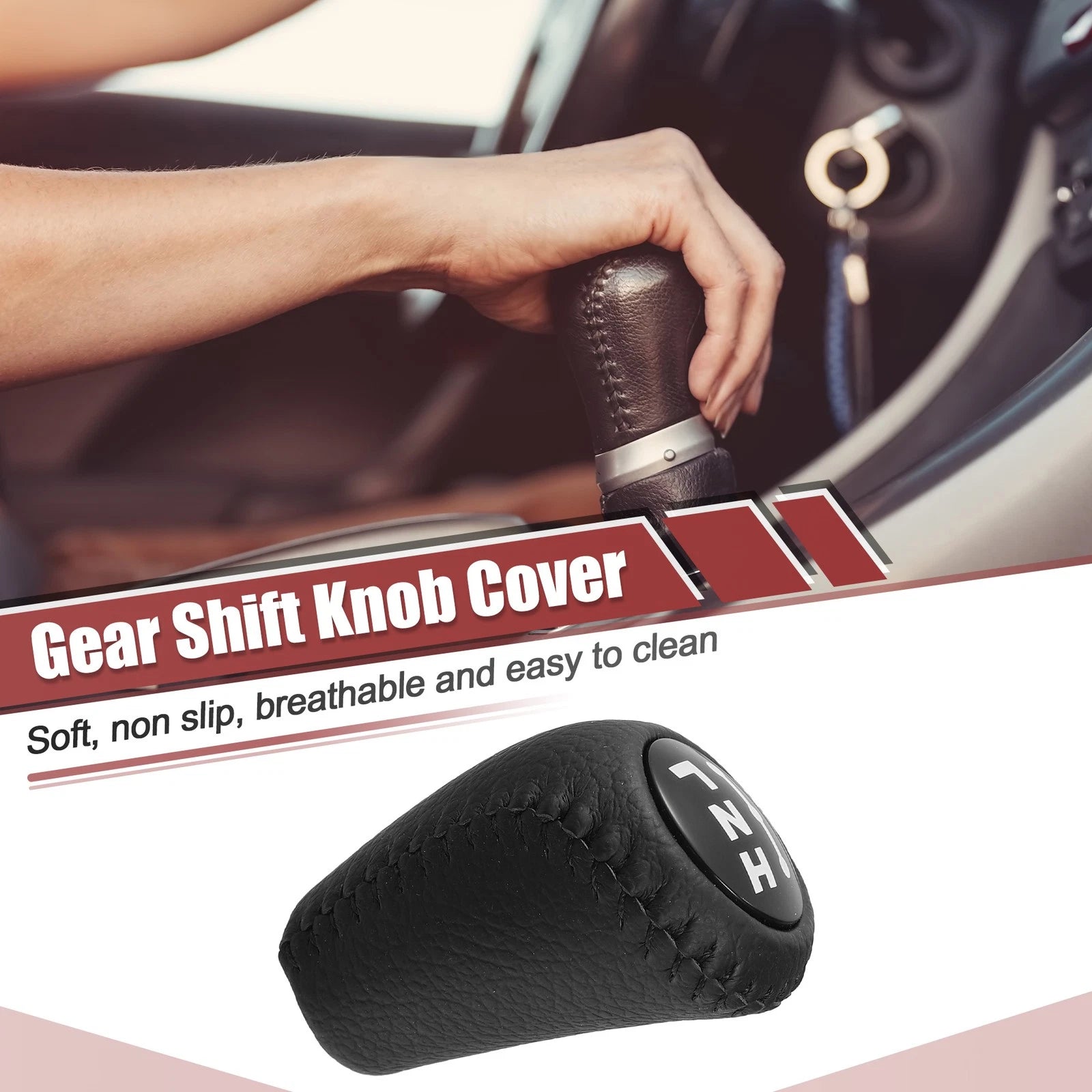 Shift Knob Automatic for Toyota Land Cruiser Prado 120 (2003–2009) Black