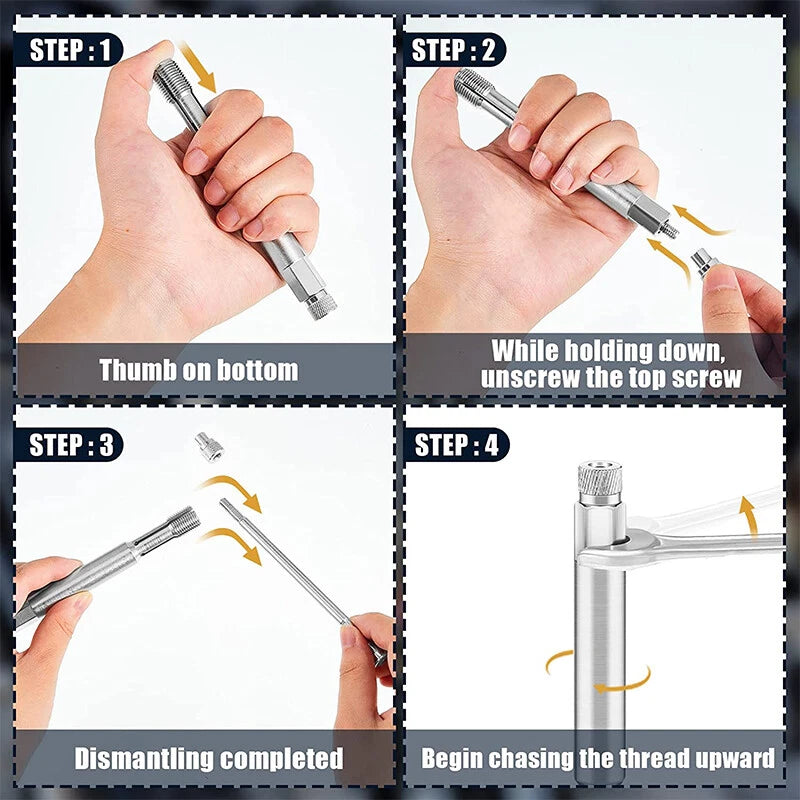 14mm Back Tap Thread Repair Tool for Auto Spark Plug (640811)