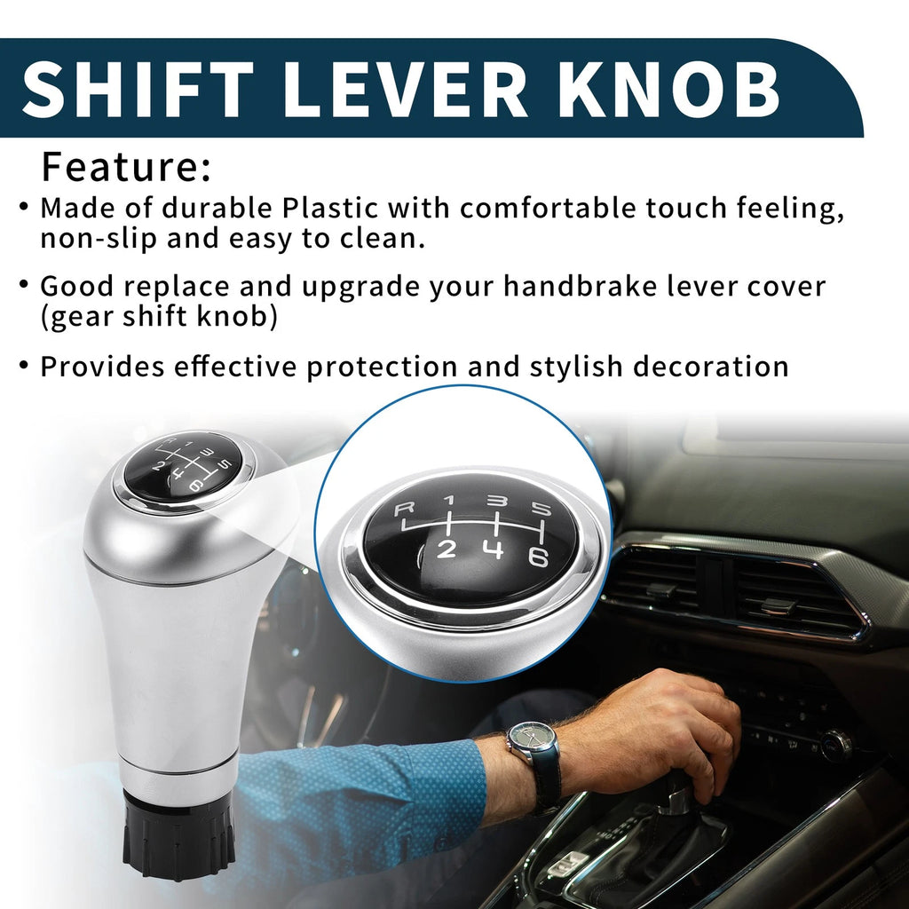 6 Speed Manual Shifter Knob Replacement for Mercedes-Benz C-Class (2000–2014)