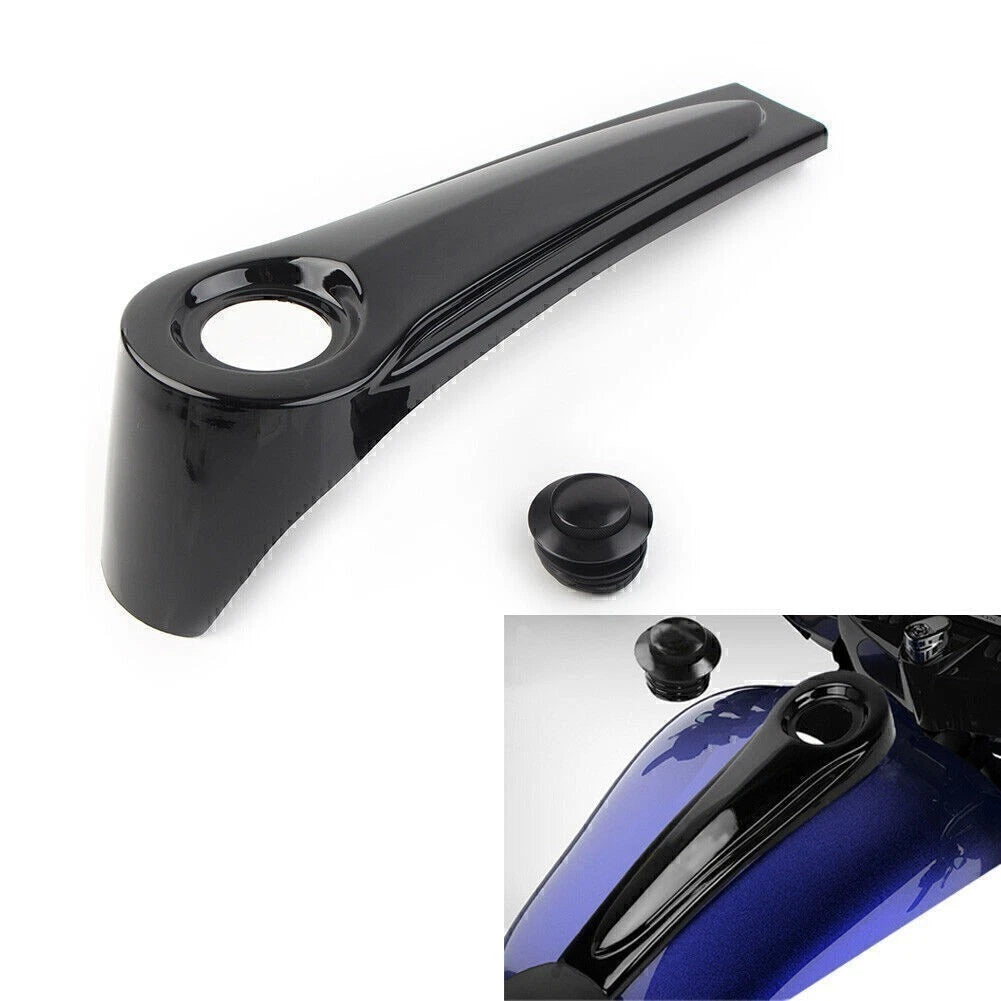 Dash Panel & Gas Tank Cap Cover for Harley Road Street Electra Glide (–)