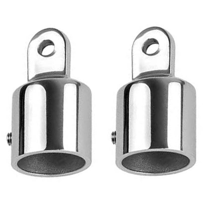 316 SS Top Cap Slide Sleeve Fitting for Marine Sunshade (22-25mm Diameter)