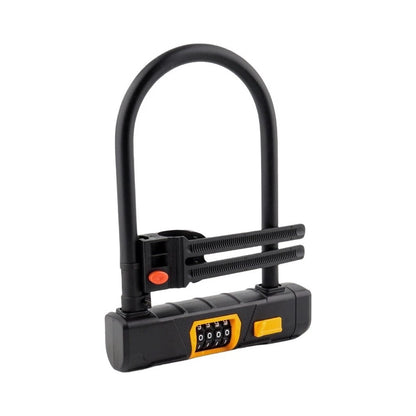 Alloy Steel U-Lock for Bike E-Bike Motorcycle with 1 cm Diameter Cable