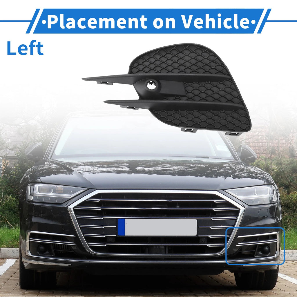 Front Left Fog Light Grill Replacement for Mercedes Benz GLC300 (2016–2019)