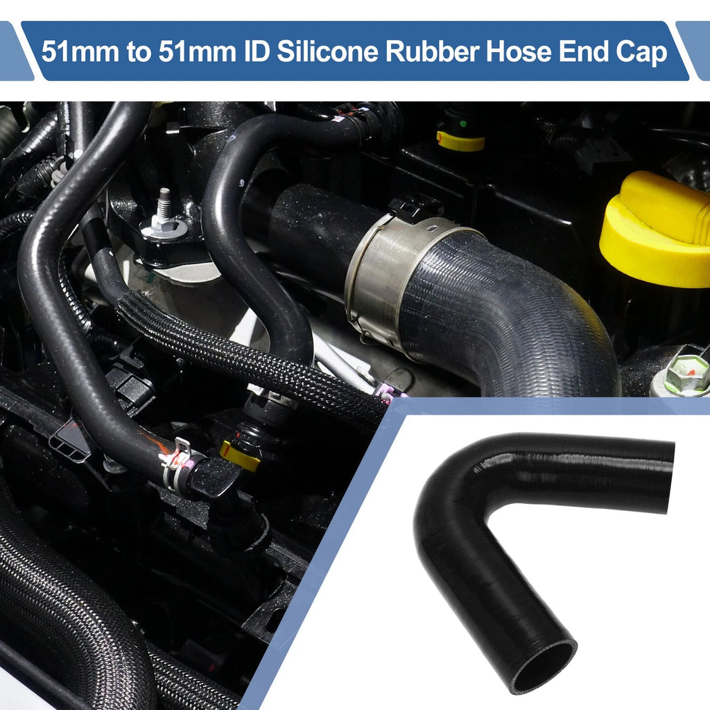 135° Silicone Elbow for Intercooler Heater 51mm (2.01") - 4 Layers