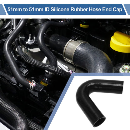 135° Silicone Elbow for Intercooler Heater 51mm (2.01") - 4 Layers
