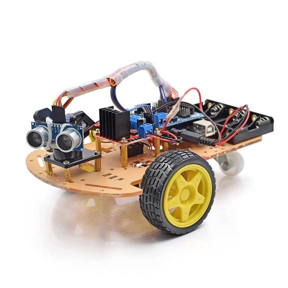 Obstacle Avoidance Robot Kit with DC Geared Motor 48W
