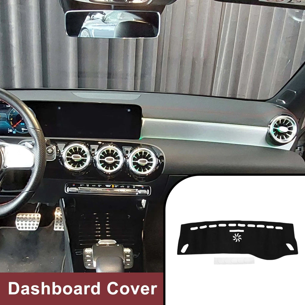 Dashboard Dash Cover Mat Sun Protector for Mercedes CLA (2013–2019)