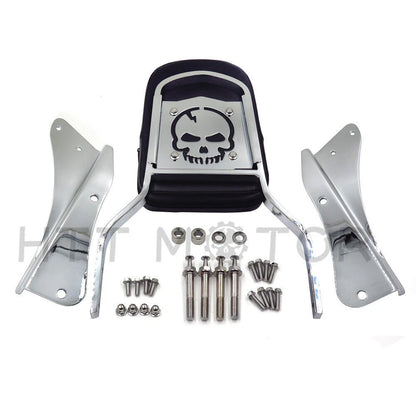 Skull Flame Backrest for Honda Shadow Spirit 750 VT750DC (2001–2006)