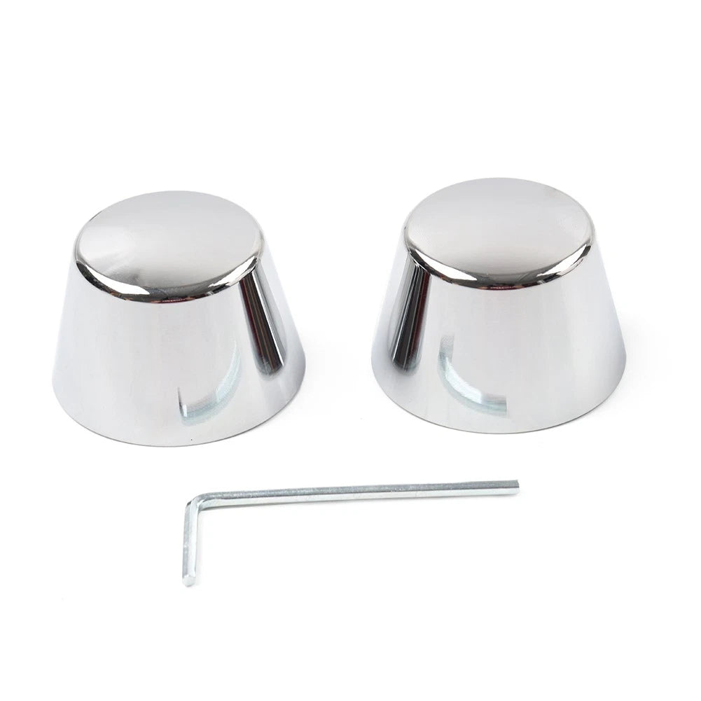 Front Axle Cap Nut Cover For Harley Touring Electra Glide Road King Softail Dyna