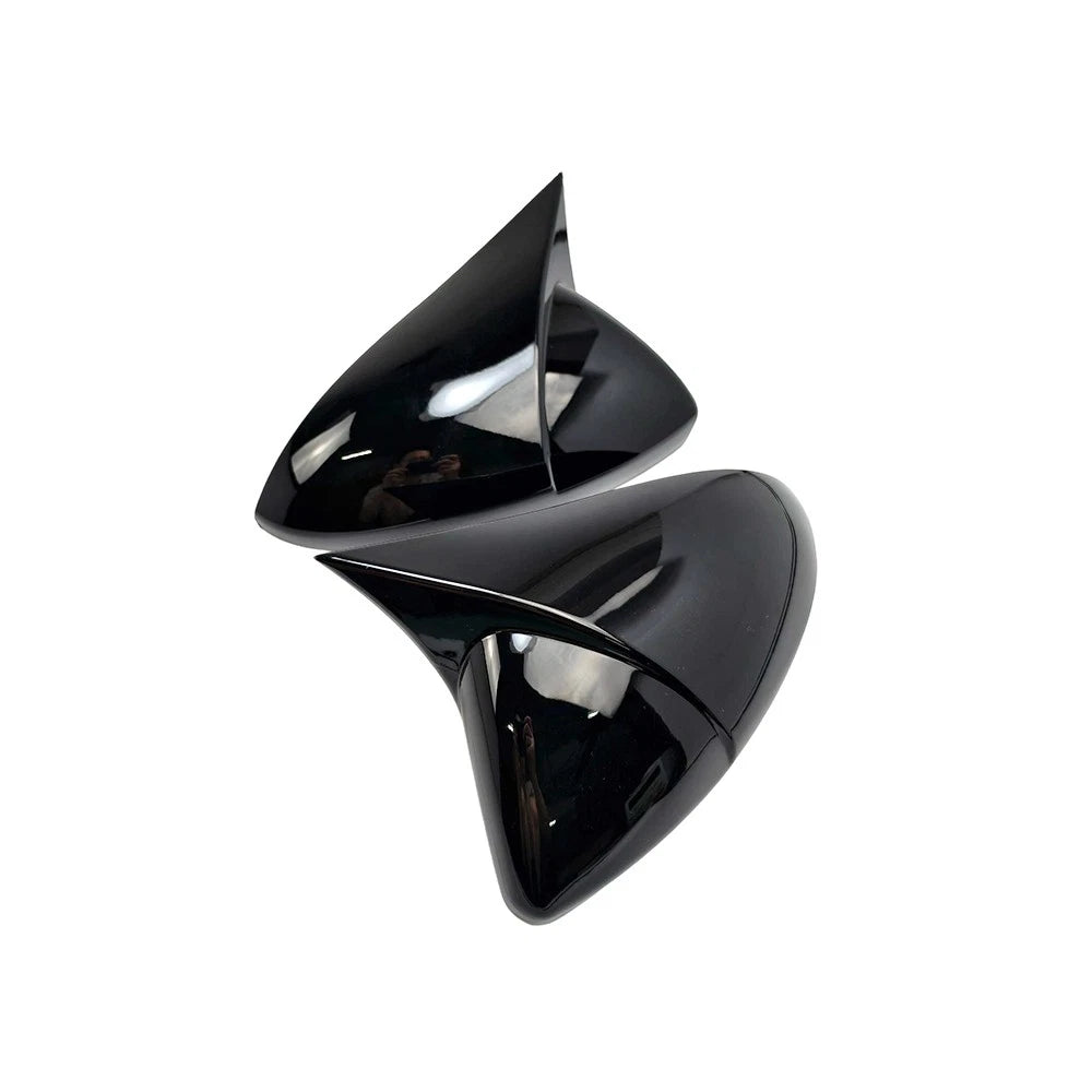Gloss Black Horn Style Side Mirror Cap Cover for Buick Regal (2018–2020)