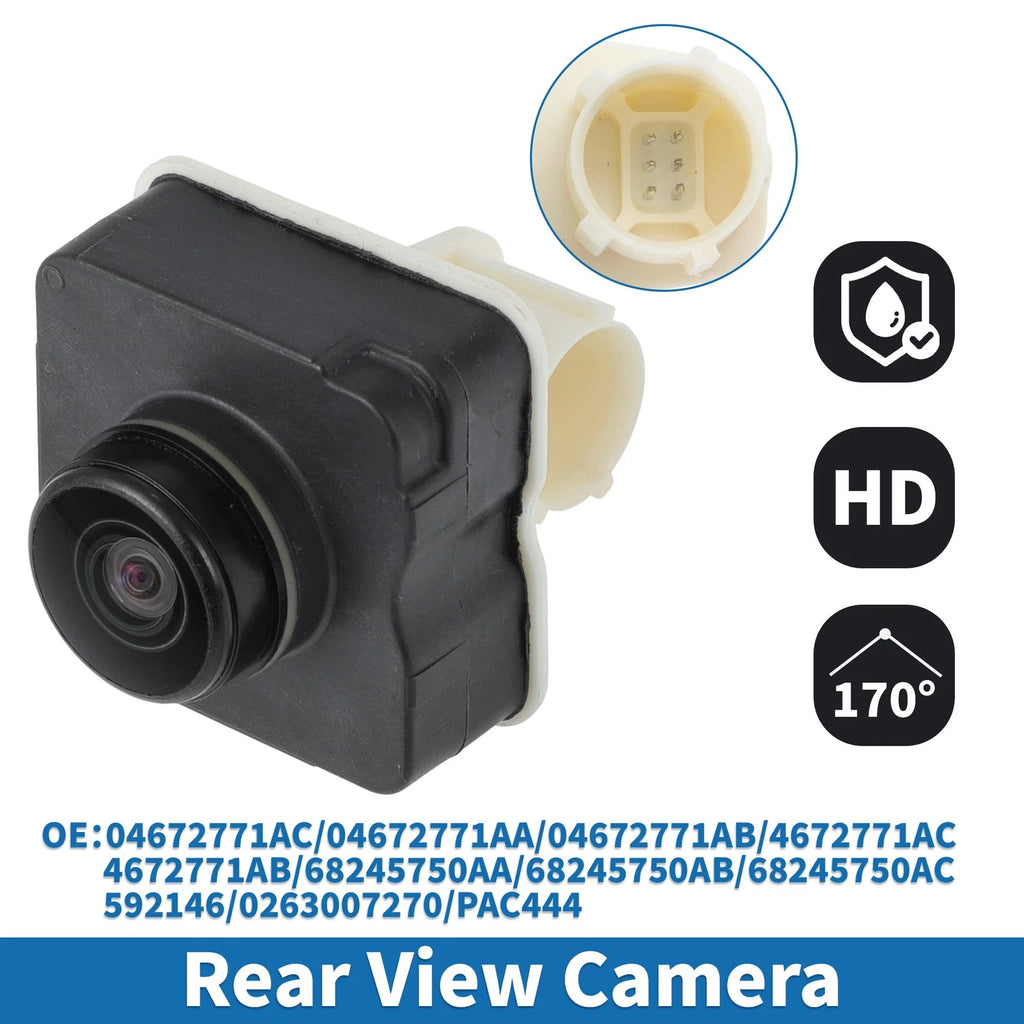 Rear View Camera for Jeep Compass (2017–2021) 04672771AC/04672771AA
