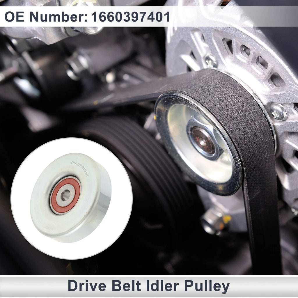 Drive Belt Idler Pulley for Toyota Yaris (1999–2005) Replacement