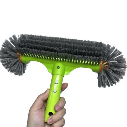 Efficient Pool Brush 17.5 Inch with Corner Friendly Design