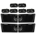 Set of 10 LED Cab Roof Light Marker for Hummer H2 (2003–2009) Smoked