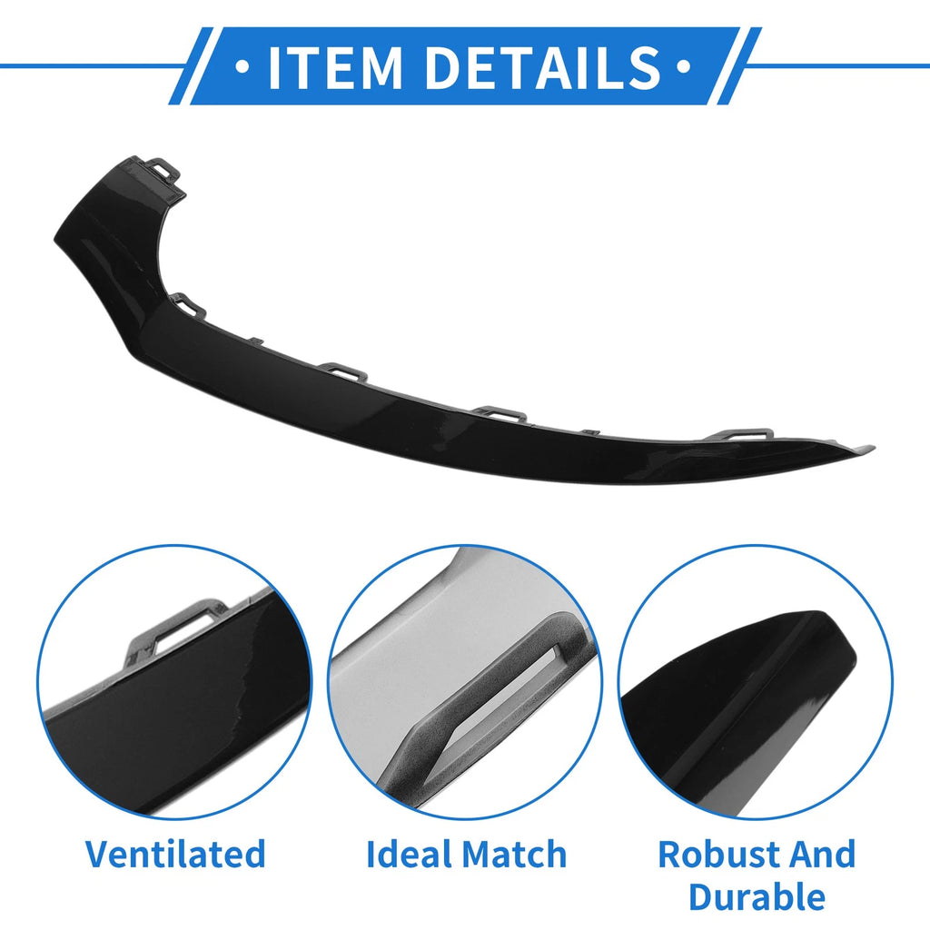 Front Left Bumper Grille Trim Garnish for Mercedes-Benz CLS W218 (2015–2017)