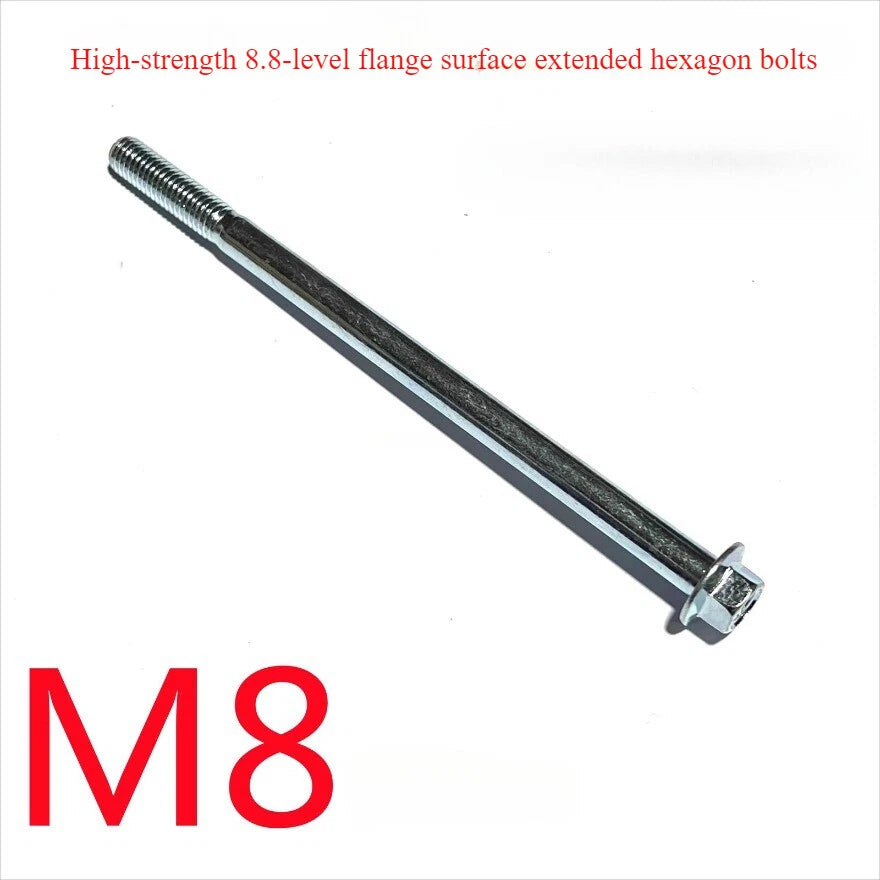 M8 x 50-300mm Carbon Steel Flange Head Cap Screws Bolts (Universal)