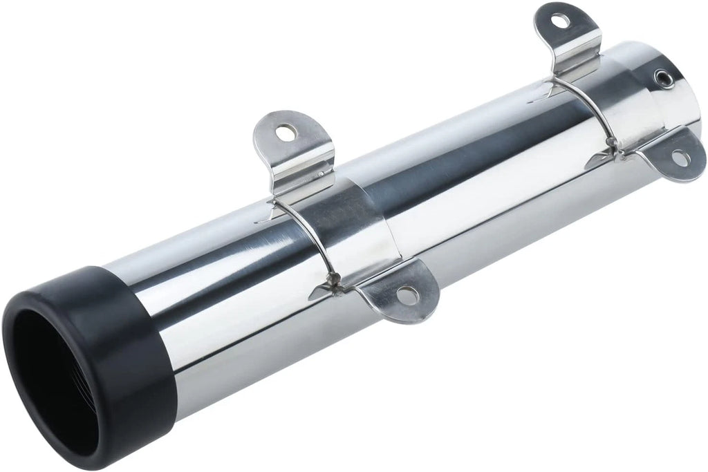 2Pcs Stainless Steel Fishing Rod Holder with Brackets for Boat