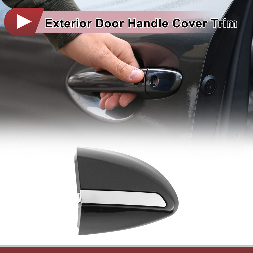 Exterior Door Handle Cover Trim for Toyota Corolla 2014-2018 Left Side Grey