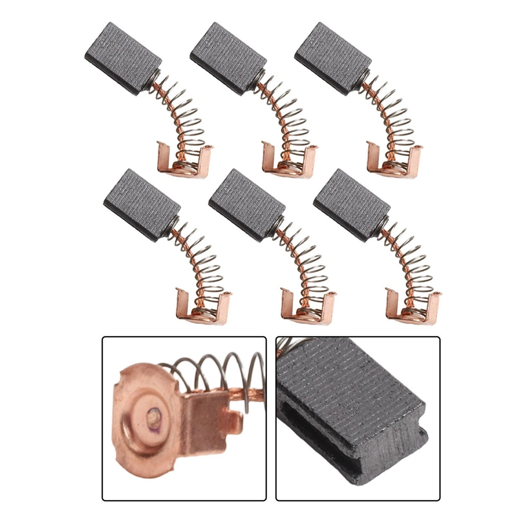 6 Carbon Brushes for PAG600 Angle Grinders