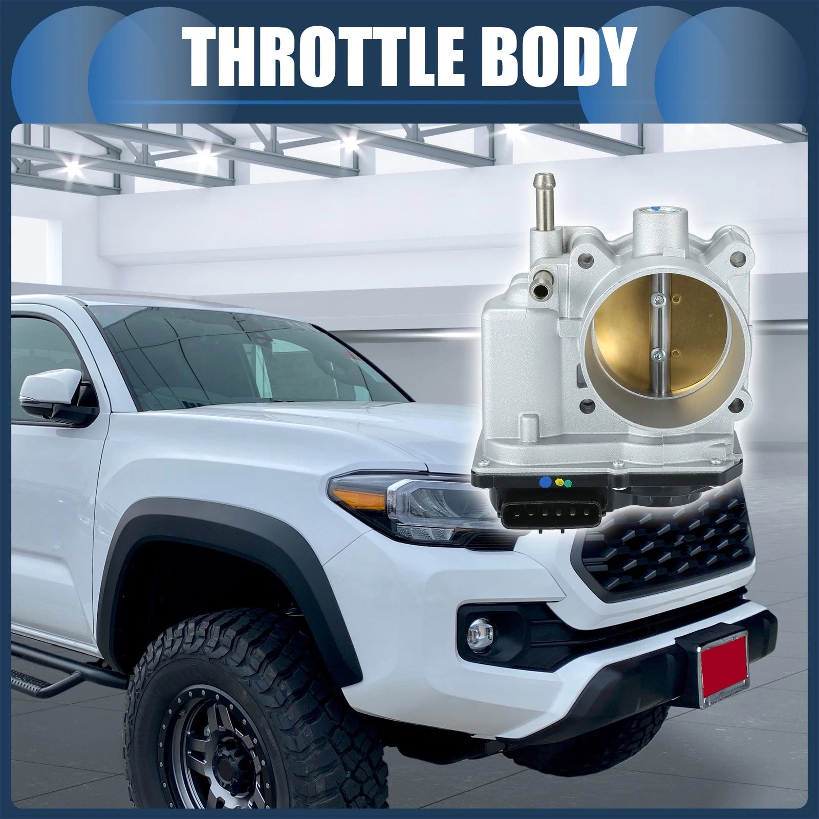 Throttle Body Replacement for Toyota Tacoma 2.7L L4 (2016–2022)