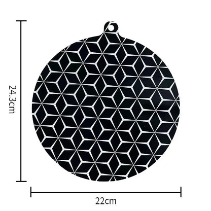 Set of 4 Silicone Induction Hob Protector Mats for Scratch & Heat Resistance
