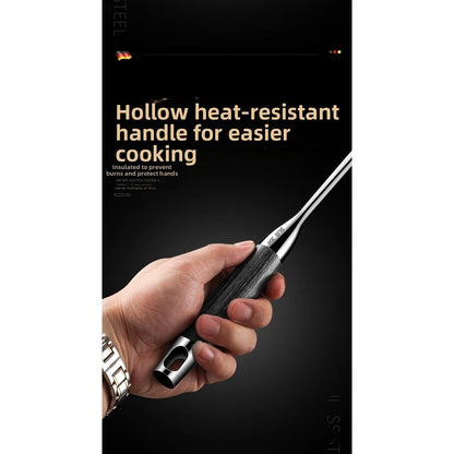 Set of 2 Extra Thick Stainless Steel Spatulas - Non Scratch, Heat Resistant