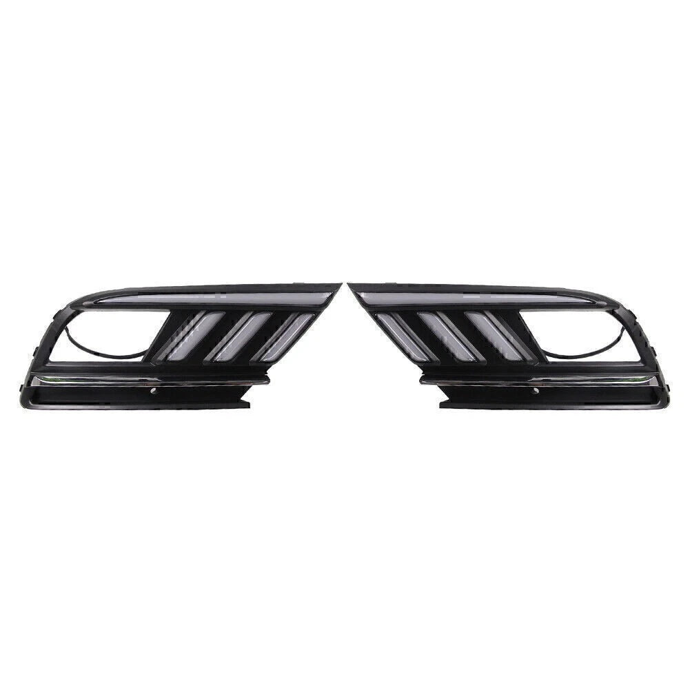 2X ABS Front LED Daytime Running Lights for VW Jetta MK7 (2016–2018)