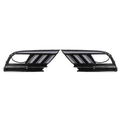 2X ABS Front LED Daytime Running Lights for VW Jetta MK7 (2016–2018)