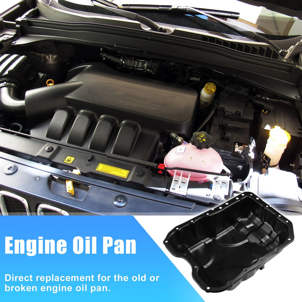 Engine Oil Pan Replacement for Dodge Dart 2013–2016 for Jeep Cherokee 2014–2020