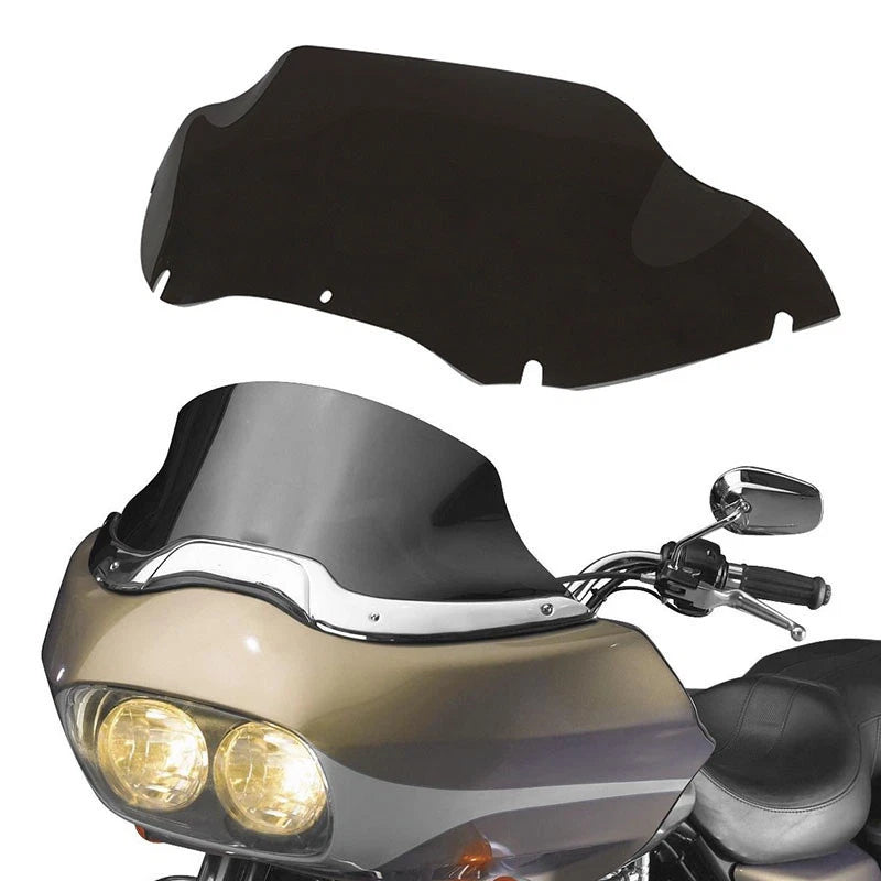 9.5" Windshield for Harley Touring Road Glide (1989–2013) Black