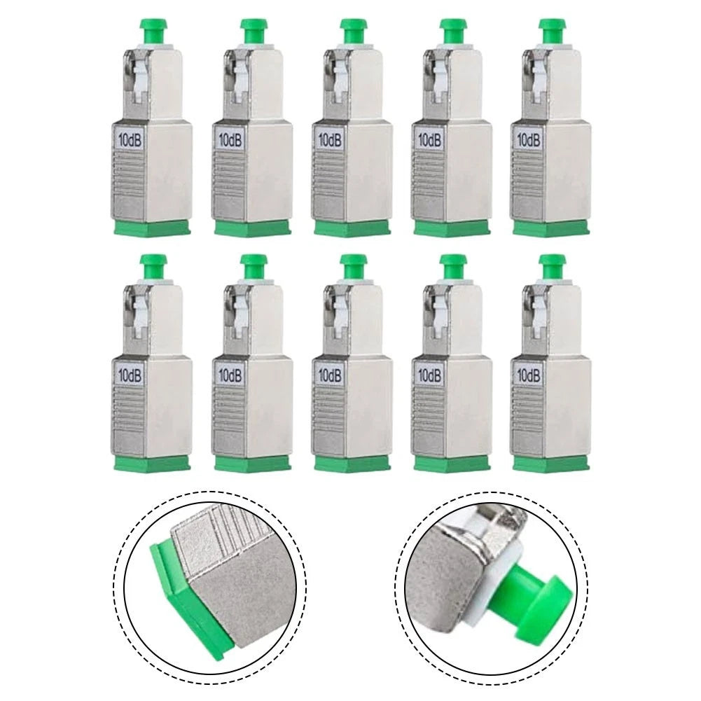 10pcs Fiber Optic Attenuators for TV and Broadcast Applications