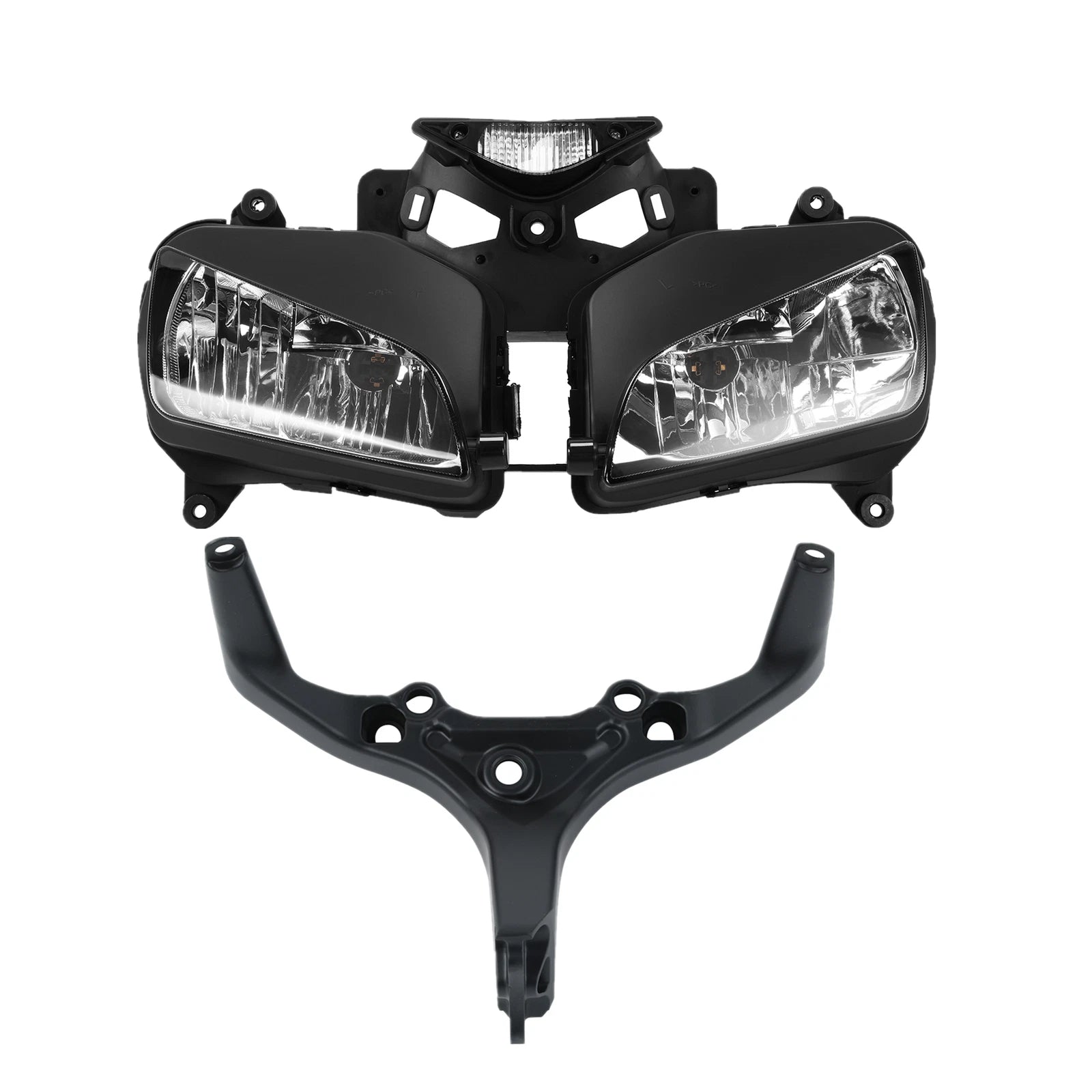 Front Headlight Assembly & Fairing Stay Bracket for Honda CBR1000RR (2004–2007)