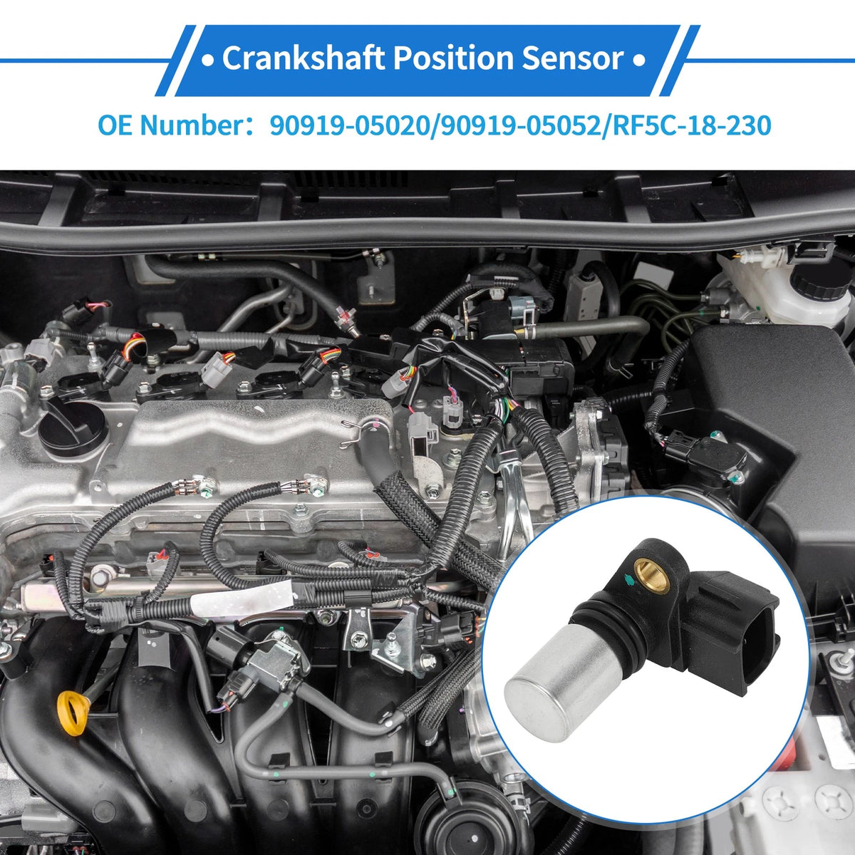Crankshaft Position Sensor Replacement for Toyota 4Runner 3.4 4WD (1995–2002)