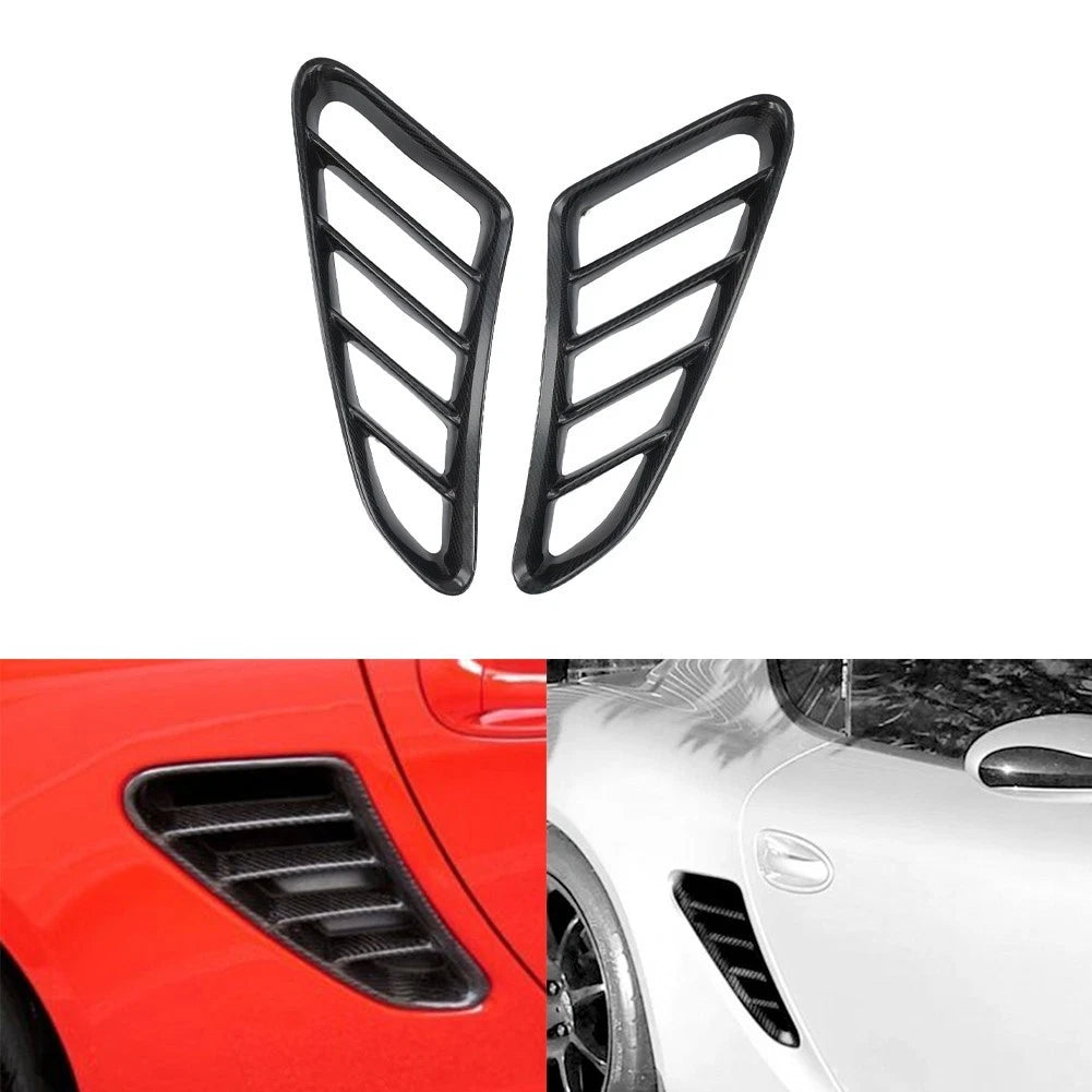 Carbon Fiber Side Vent Air Intake Cover for Porsche Boxster 987 (2005–2012)