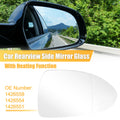 Heated Right Side Rearview Mirror Glass for Opel Corsa D (2006–2014) 1426558