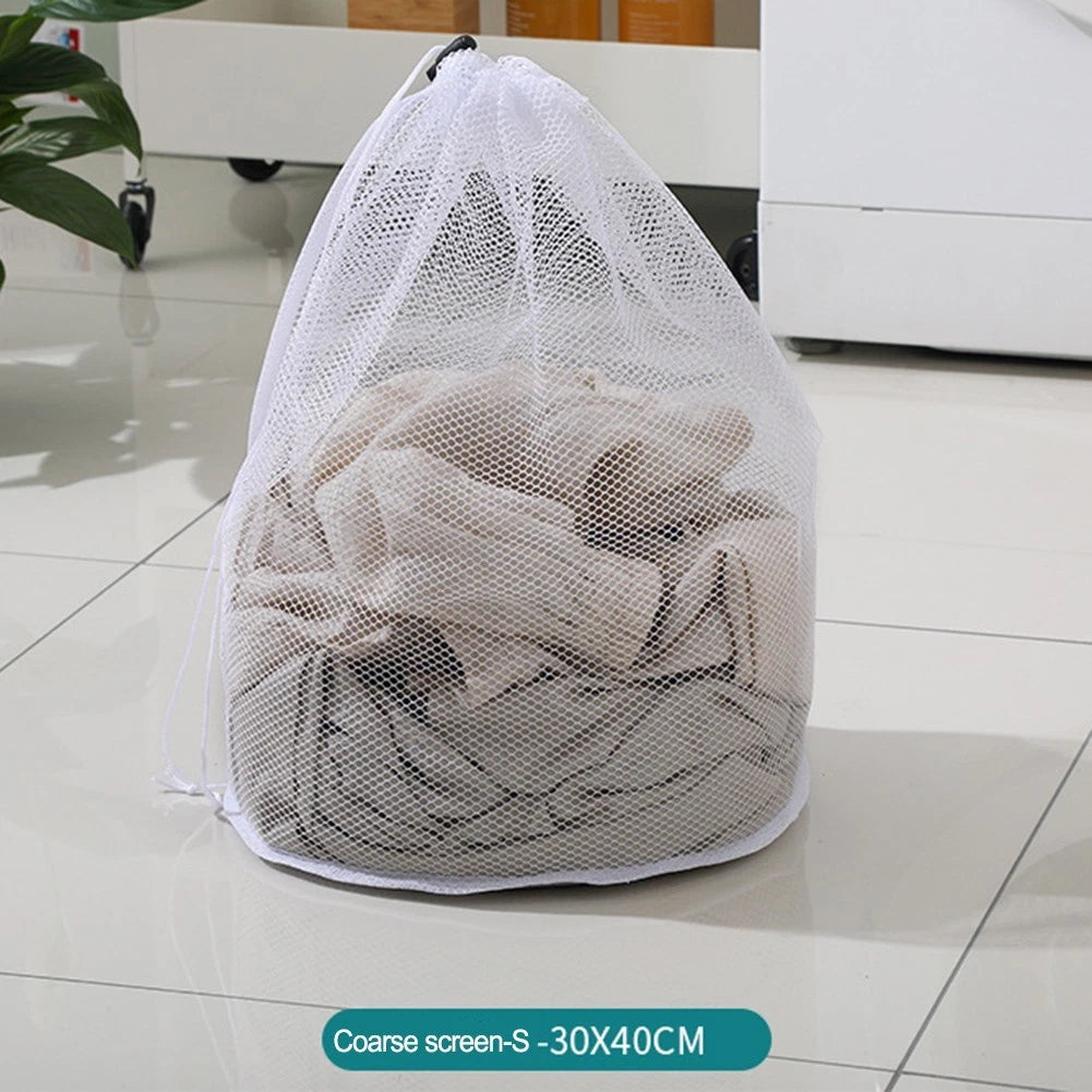Laundry Bag with Drawstring for Clothing Protection in Washing