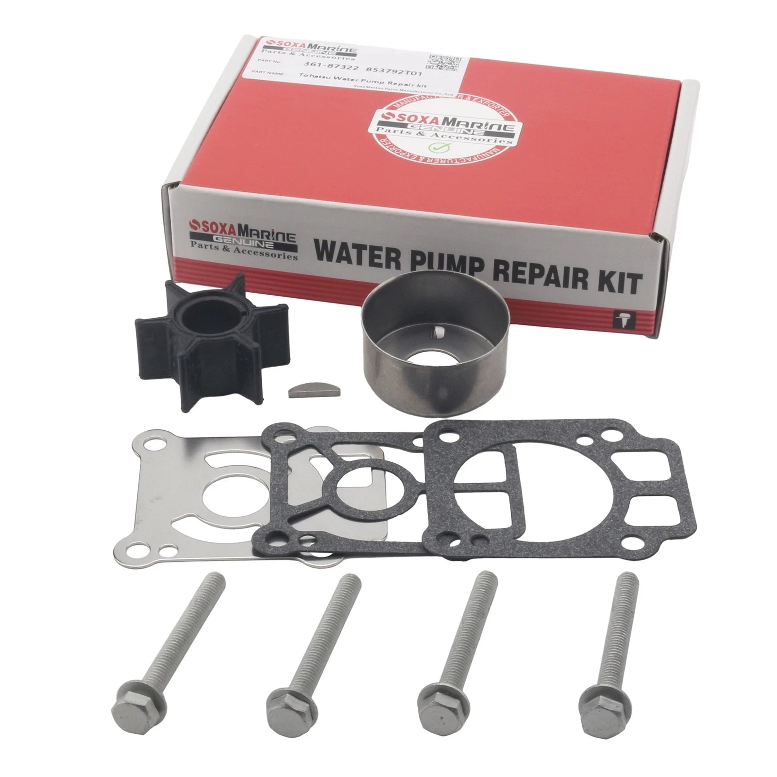 Outboard Water Pump Repair Kit for Nissan Tohatsu 25-40 HP