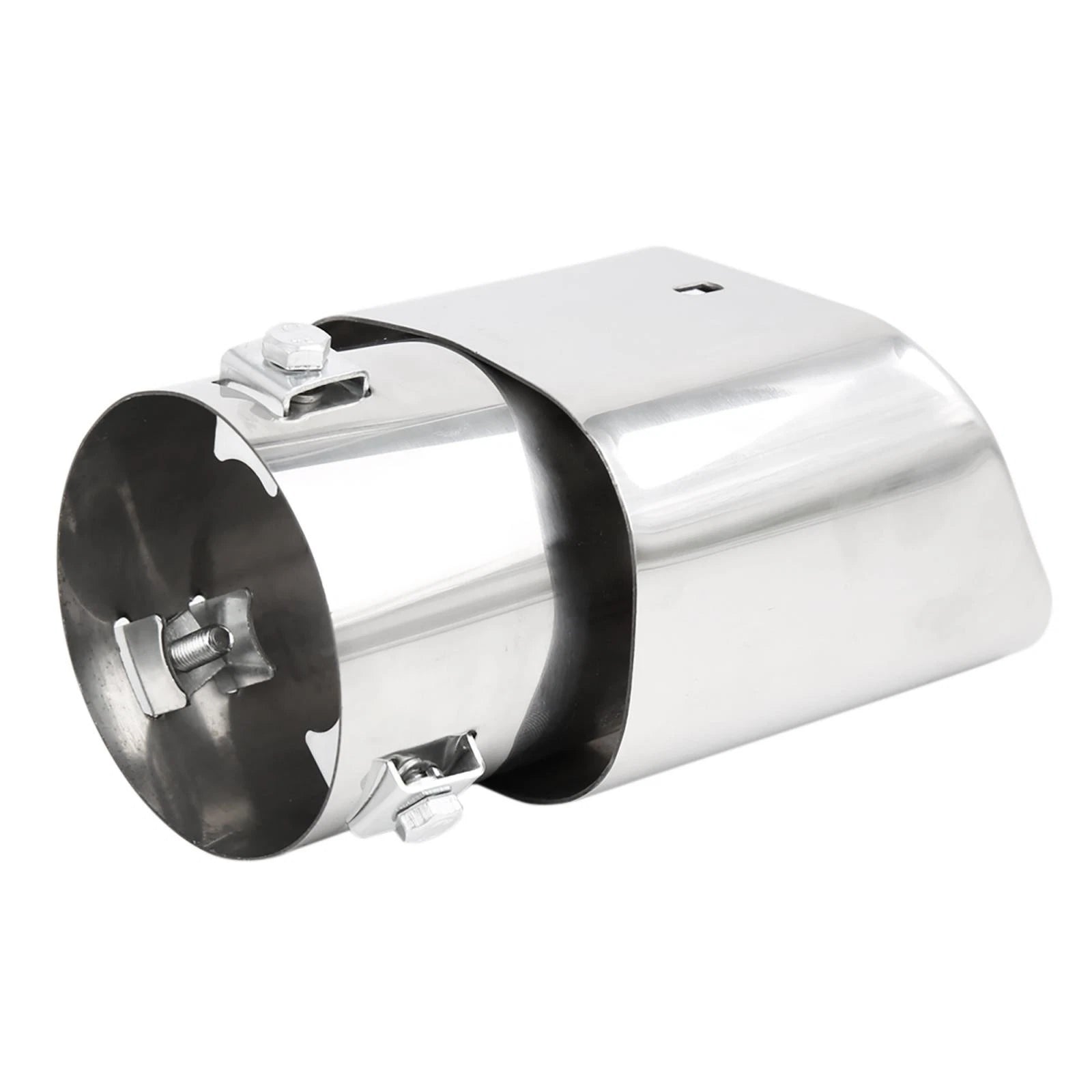 Stainless Steel Exhaust Tail Muffler Tip Pipe Chrome Universal