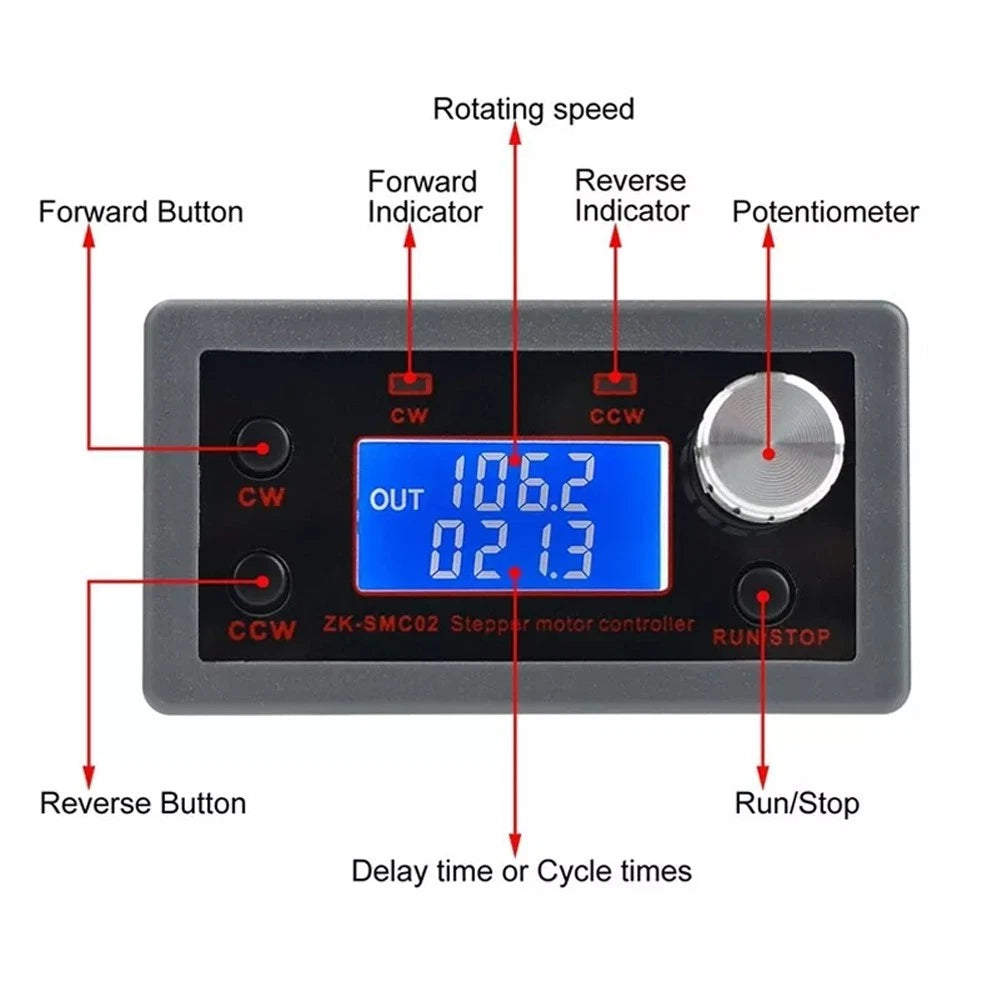 Stepper Motor Speed Control Module for