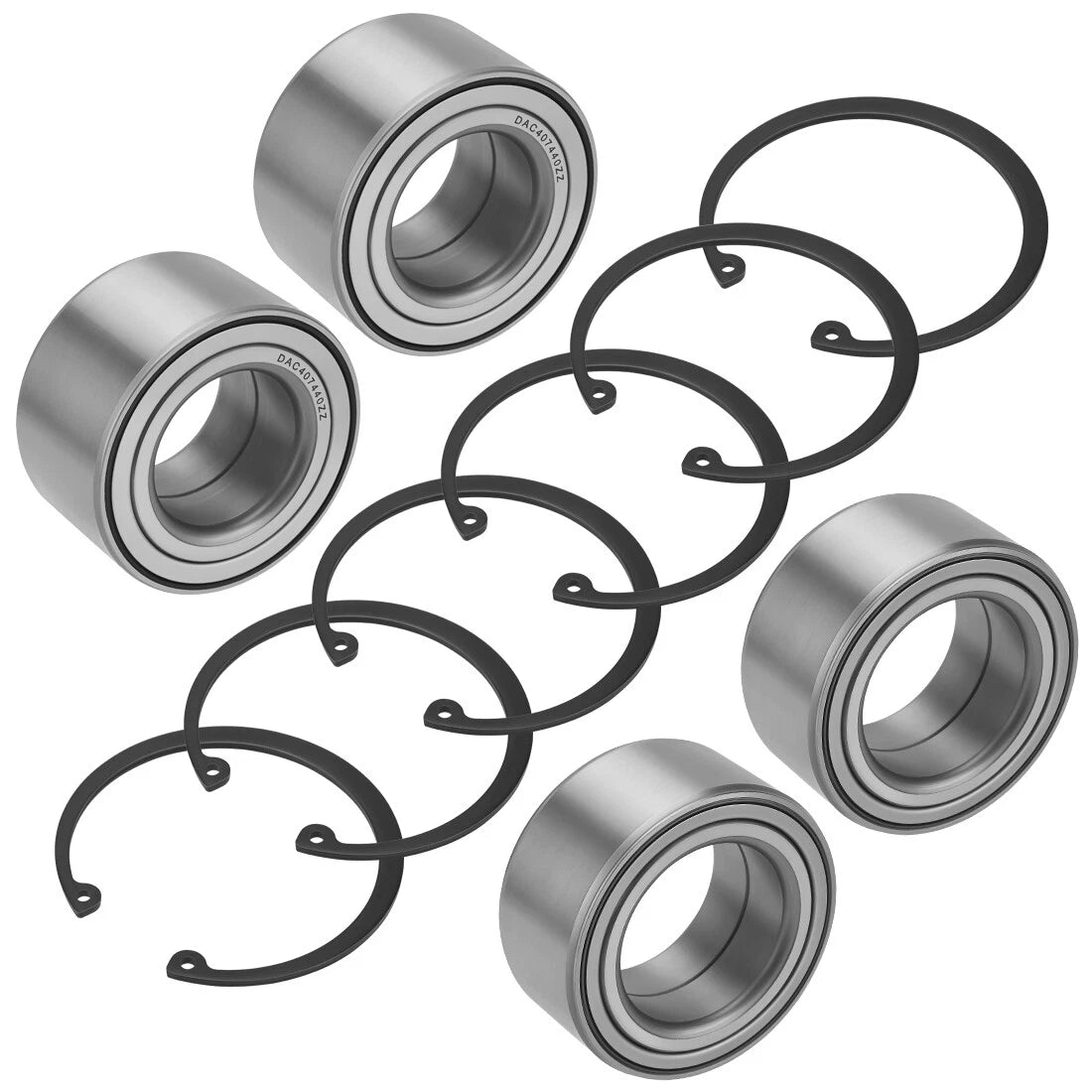 Front Rear Wheel Bearing Kits for Polaris RZR 800 RZR 4 800 RZR S 800 (2008–2014)