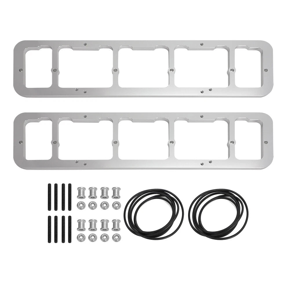 Valve Cover Adapter for SBC Chevy 305 350 (Center to Perimeter Bolt Conversion)