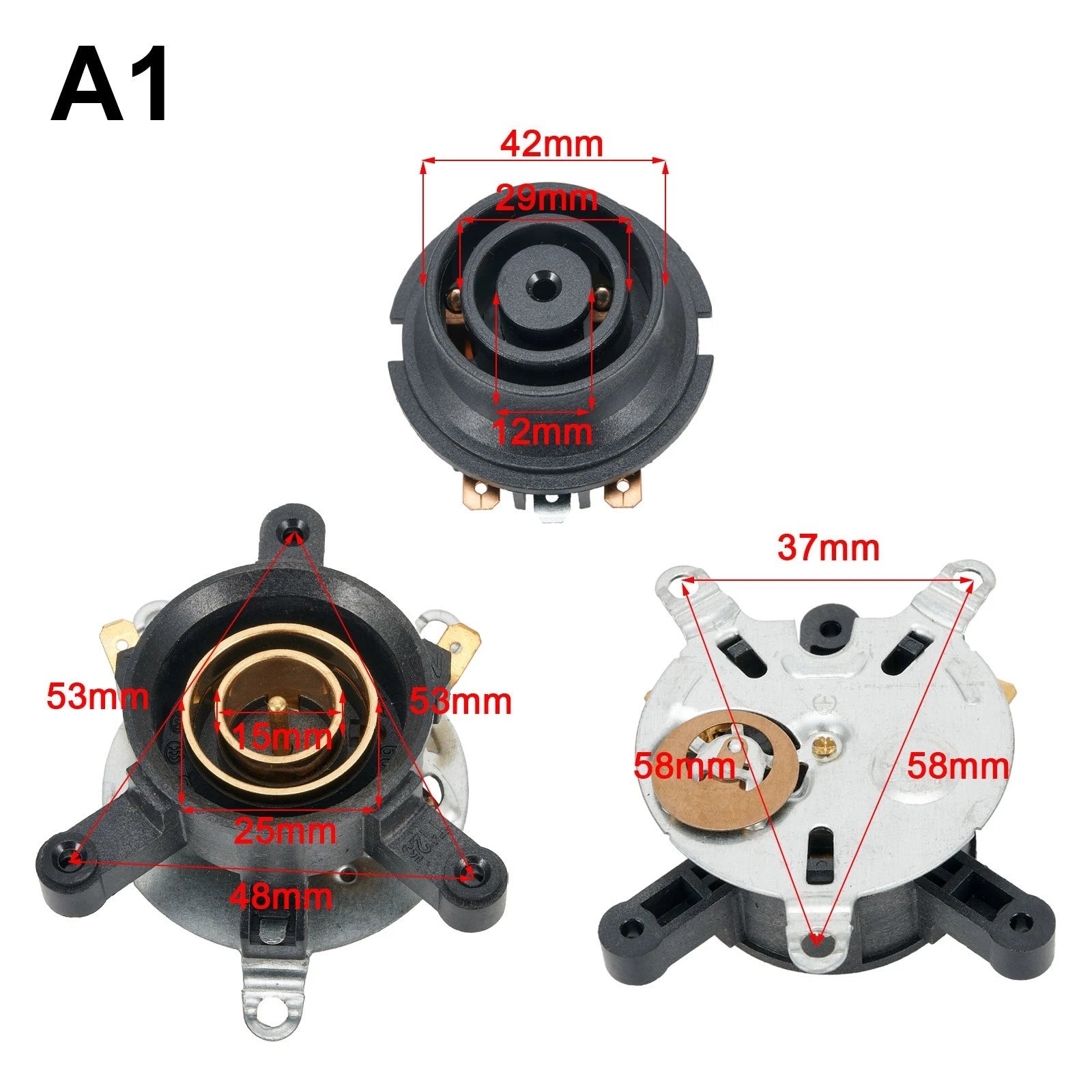 Set of 4 Electric Kettle Temperature Control Couplers