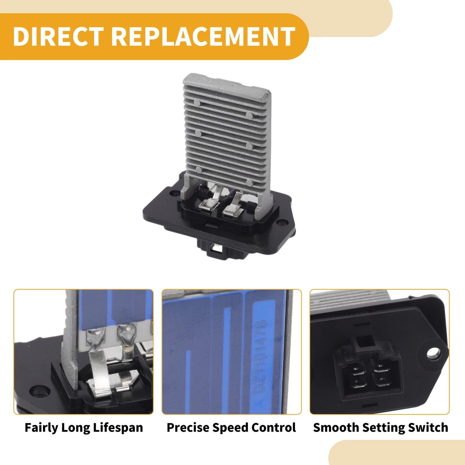 HVAC Blower Motor Resistor for No.JA1785