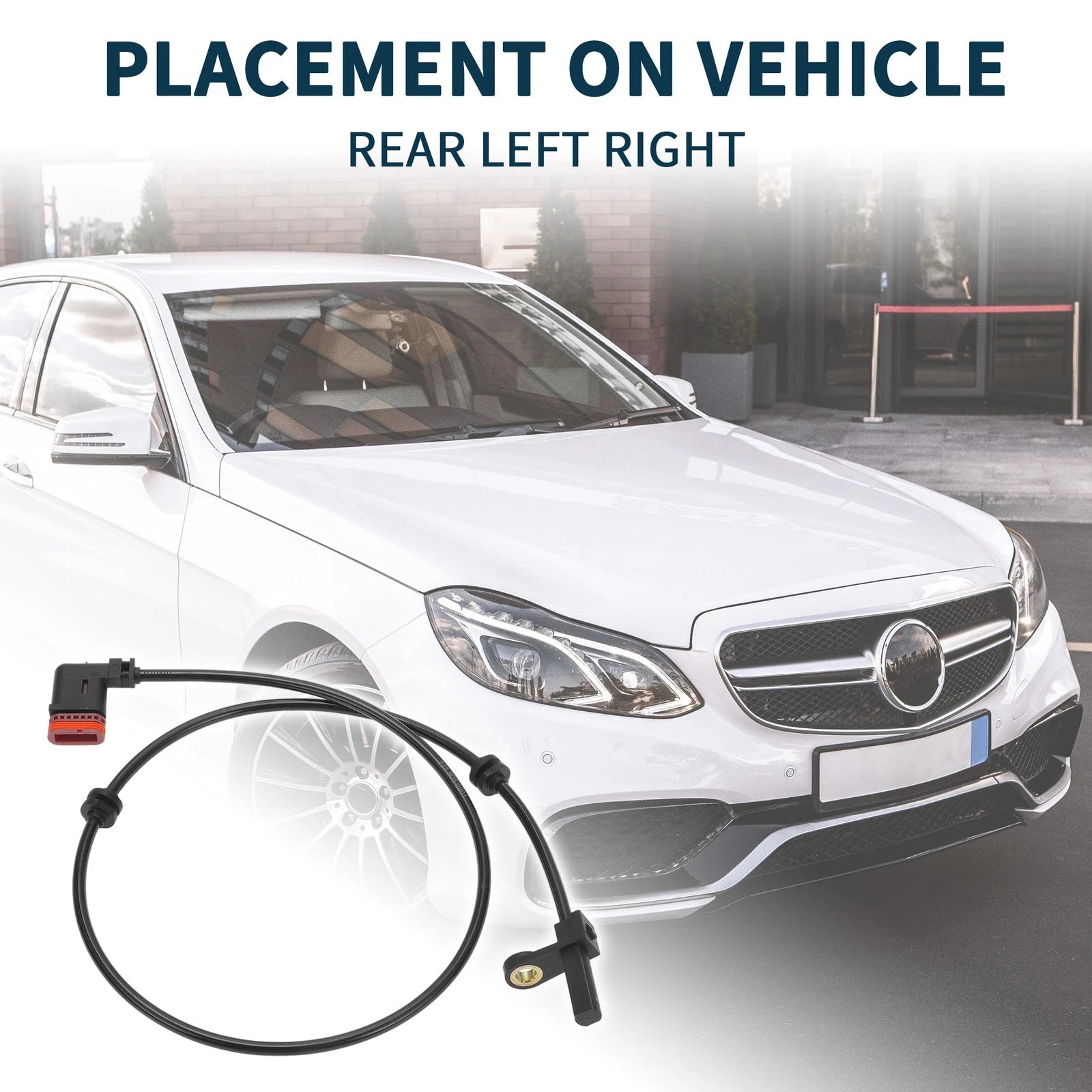 Rear Left ABS Wheel Speed Sensor Replacement for Mercedes-Benz CL550 (2007–2014)