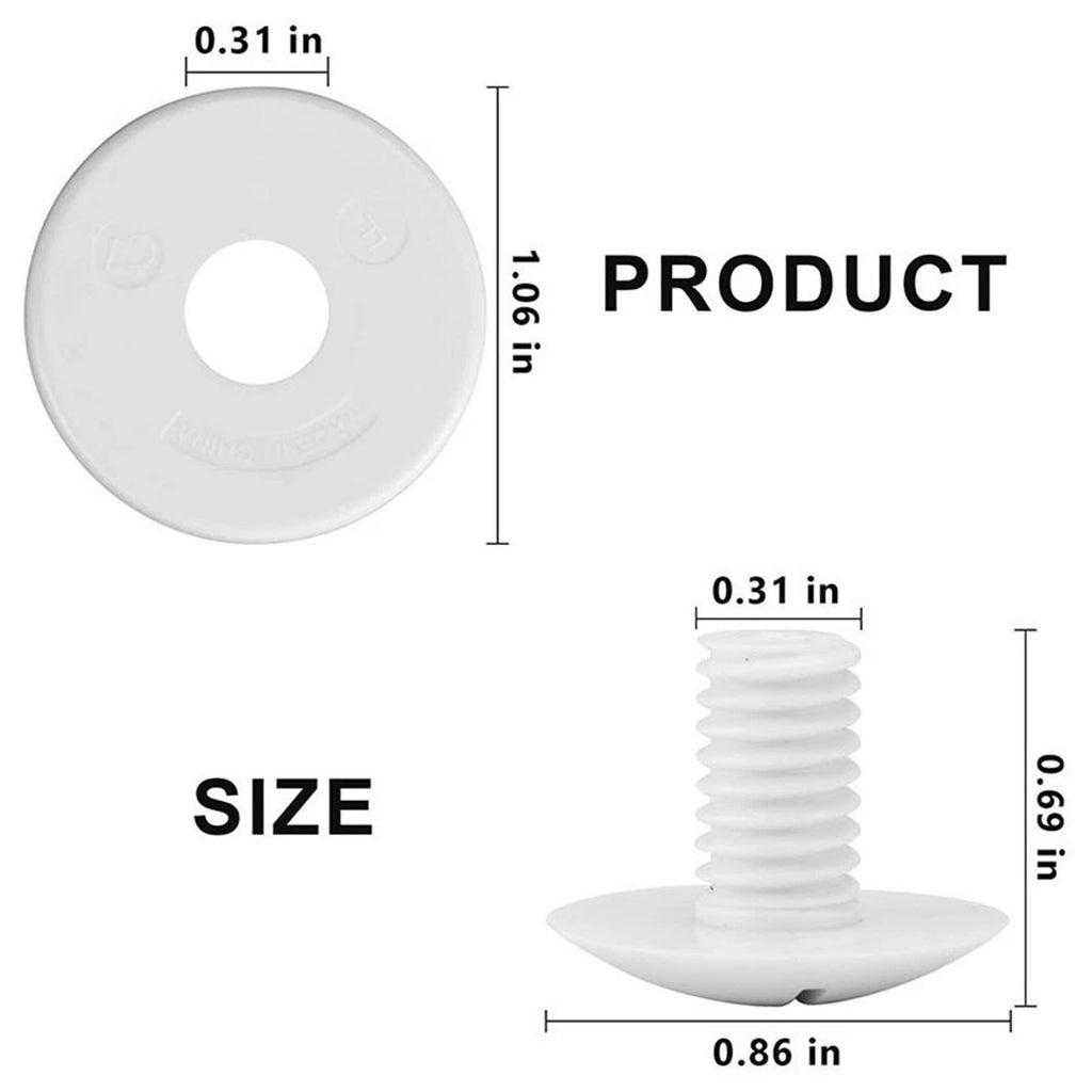 6-Pack Replacement Wheel Screws Kit for C-55 (C55)