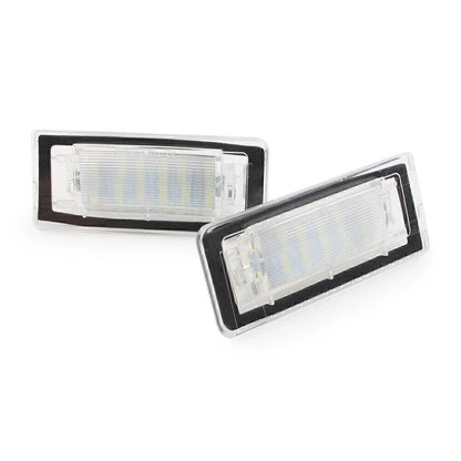 2X Faultless LED License Plate Light for Audi TT Roadster Coupe (1998–2006)