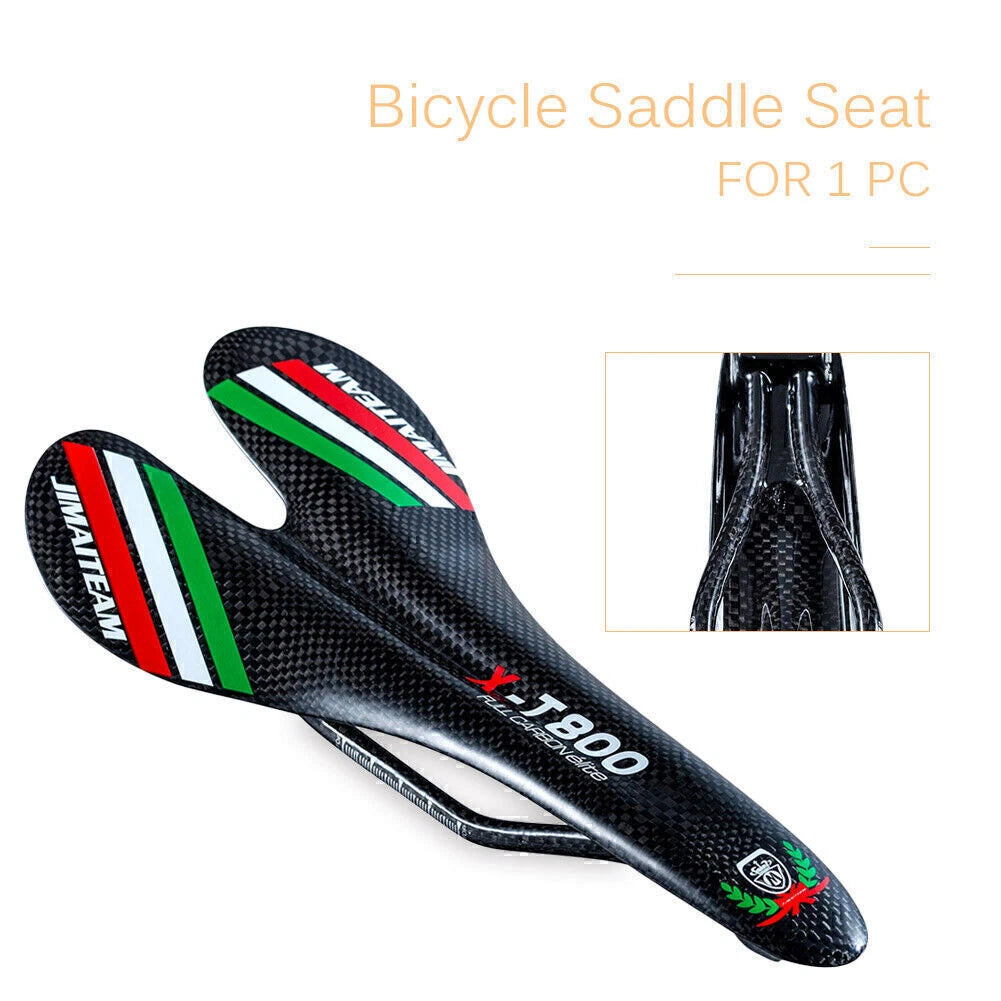 Saddle Seat Cushion for Mountain Road Bike (Carbon Fiber)