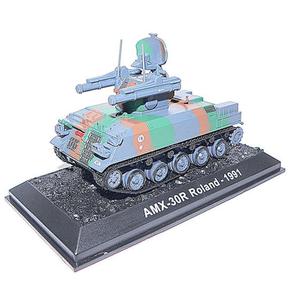1/72 Scale Alloy AMX-30R Roland Tank Model Display (1991)